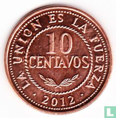 Bolivien 10 Centavo 2012 - Bild 1