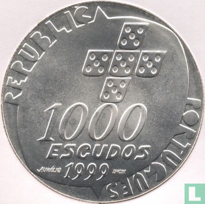Portugal 1000 escudos 1999 "25 years of the 25 April Revolution" - Image 1