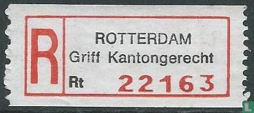 ROTTERDAM Griff Kantongerecht Rt