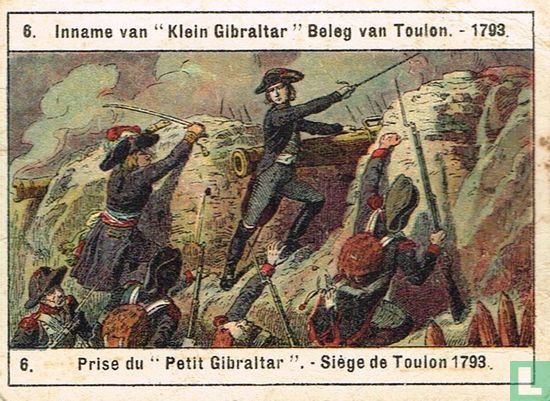 Inname van "Klein Gibraltar" Beleg van Toulon - 1793 - Afbeelding 1