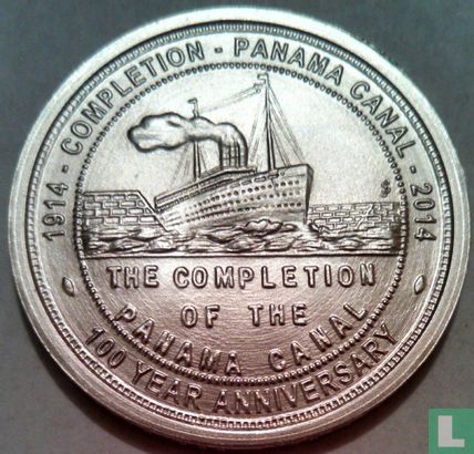 USA  Panama Canal Centennial  1914 - 2014 (Ag) - Image 1
