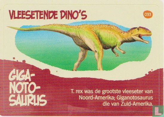 Giganotosaurus - Afbeelding 1