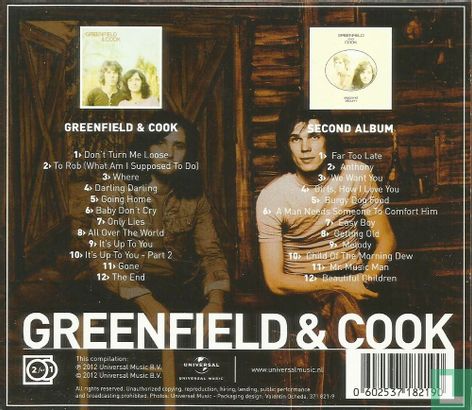 Greenfield & Cook + Second Album - Bild 2