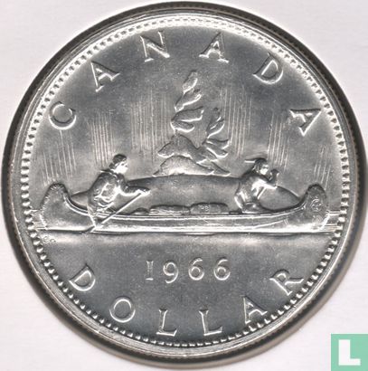 Canada 1 dollar 1966 - Afbeelding 1