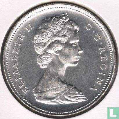 Canada 1 dollar 1966 - Image 2