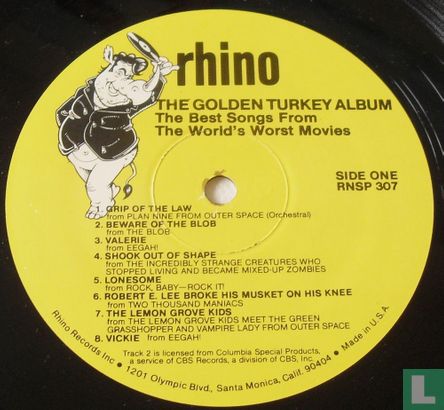 The Golden Turkey Album (The Best Songs from the Worst Movies) - Afbeelding 3