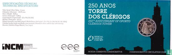 Portugal 2 euro 2013 (PROOF - folder) "250th Anniversary of Oporto Clérigos Tower" - Image 2