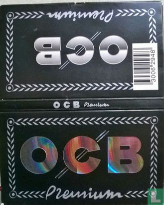 OCB Double Booklet Black Premium - Image 1