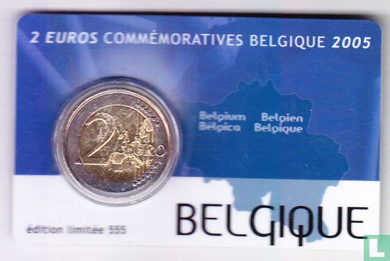 België 2 euro 2005 (coincard) "Belgian - Luxembourg Economic Union" - Afbeelding 1