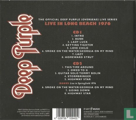 Live in Long Beach 1976 - Image 2
