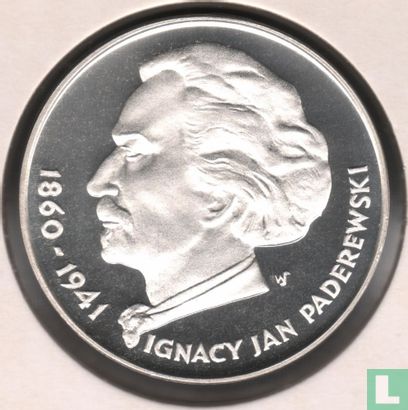 Pologne 100 zlotych 1975 (BE) "Ignacy Jan Paderewski" - Image 2