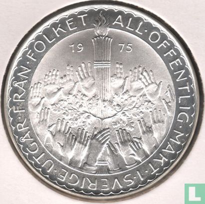 Suède 50 kronor 1975 "réforme constitutionnelle" - Image 1