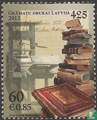 425 jaar boekdrukkunst in Letland