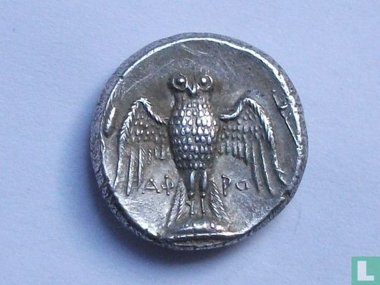 Altes Griechenland, Pontos - Amisos  AR17 Siglos  ca. 400-375 BCE - Bild 1