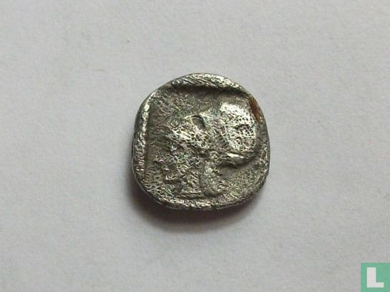  Grèce Antique - MYSIE - Lampsaque - Diobole AR - (c.500-450  Av JC.) - TB. - Image 2