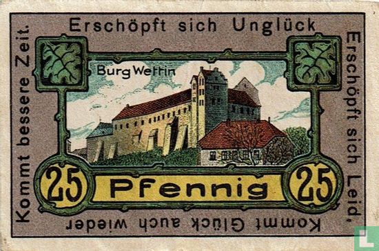 Wettin, Stadt 25 Pfennig 1921 - Image 2