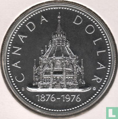 Canada 1 dollar 1976 (specimen) "Centenary of the Ottawa Parlimentary Library" - Image 1