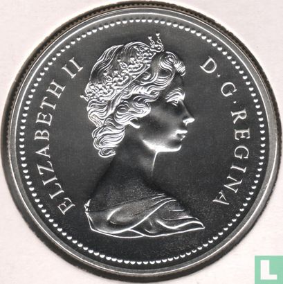 Canada 1 dollar 1976 (specimen) "Centenary of the Ottawa Parlimentary Library" - Image 2
