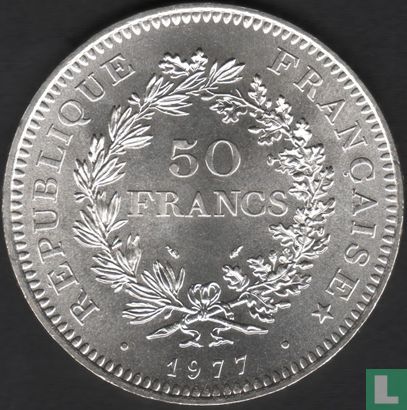 France 50 francs 1977 - Image 1