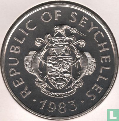 Seychelles 25 rupees 1983 "FAO - World fisheries conference" - Image 1