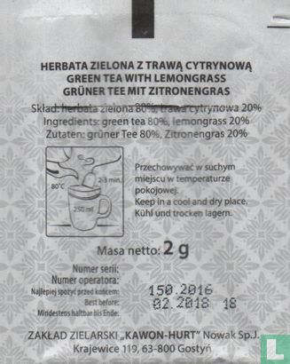 Herbata Zielona Z Trawa Cytrynowa - Afbeelding 2