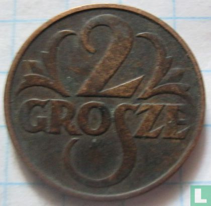 Pologne 2 grosze 1936 - Image 2