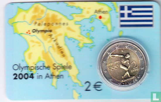 Grèce 2 euro 2004 (coincard) "Olympic Summer Games in Athens" - Image 1
