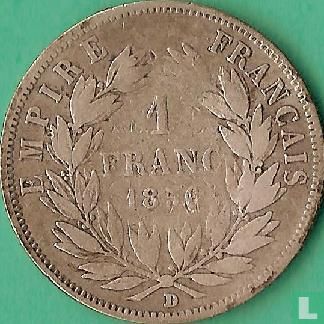 Frankrijk 1 franc 1856 (D) - Afbeelding 1
