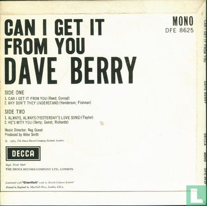 Can I Get It from You - Bild 2
