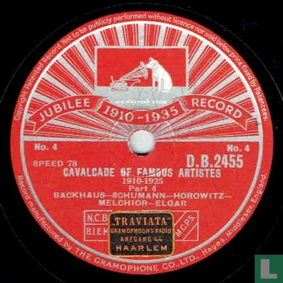 Cavalcade of Famous Artistes - Afbeelding 2