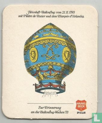 Heissluft-Ballonflug vom 21.11.1783