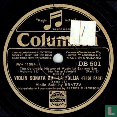 Violin Sonata XII - La Follia (First Part) - Bild 2