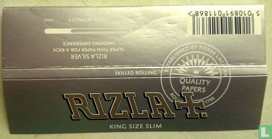 Rizla + King size Silver Slim  - Afbeelding 1