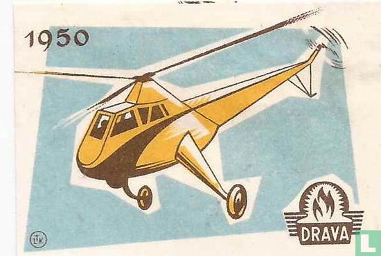"jaartal 1950. Helicopter"