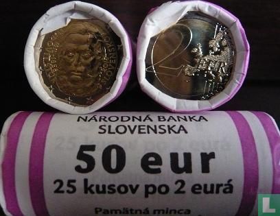 Slovaquie 2 euro 2015 (rouleau) "200th anniversary of the birth of L'udovít Štúr" - Image 3