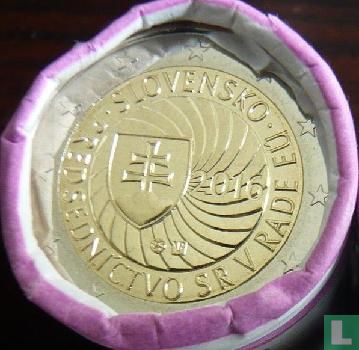 Slovaquie 2 euro 2016 (rouleau) "Slovak presidency of the European Union Council" - Image 1
