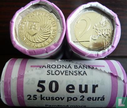 Slovaquie 2 euro 2016 (rouleau) "Slovak presidency of the European Union Council" - Image 3