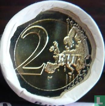 Luxemburg 2 euro 2015 (rol) "15th anniversary Accession to the throne of Grand Duke Henri" - Afbeelding 2