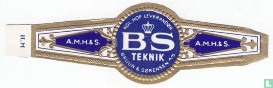 Kgl. Cour Leverandør BS Teknik Bruun & Sørensen A / S - AMH & S - AMH & S. - Image 1