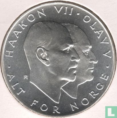 Norway 25 kroner 1970 "25th Anniversary of Liberation" - Image 2
