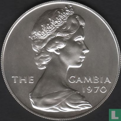 The Gambia 8 shillings 1970 (PROOF) - Image 1