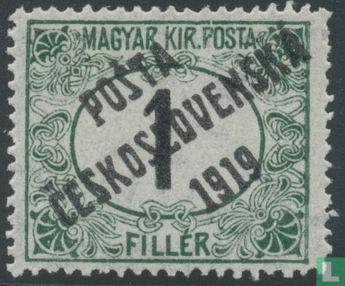 timbre-taxe hongrois surchargé