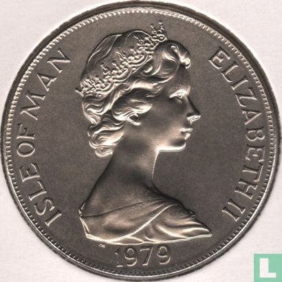Île de Man 1 crown 1979 (cuivre-nickel) "300th anniversary of Manx coinage" - Image 1