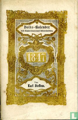 Volks-Kalender für 1847 - Afbeelding 1
