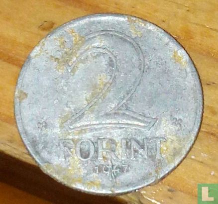 Hongarije 2 forint 1947 - Afbeelding 1