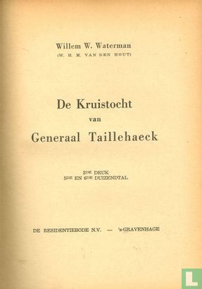 De kruistocht van generaal Taillehaeck - Afbeelding 3