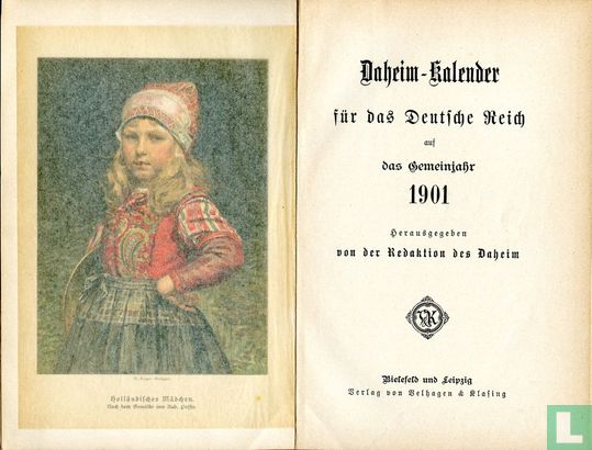 Daheim-Kalender 1901 - Image 3