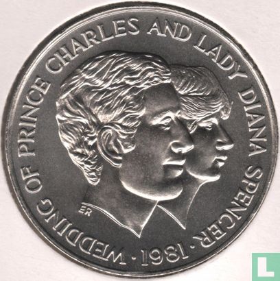 Uganda 10 shillings 1981 "Wedding of Prince Charles and lady Diana" - Image 1