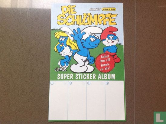 Die Schlümpfe - Super sticker album - Image 1