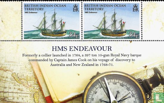 Seafaring and exploration - HMS Endeavour 